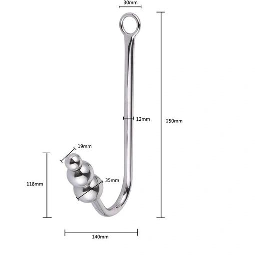 and Hook Cuffs Anal Collar Elegant with 5334 Beaded 1224